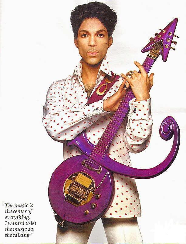rolling stone prince with guitar